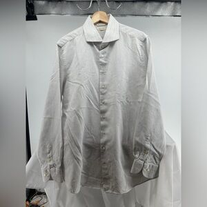 Suitsupply Egyptian cotton light gray dress shirt